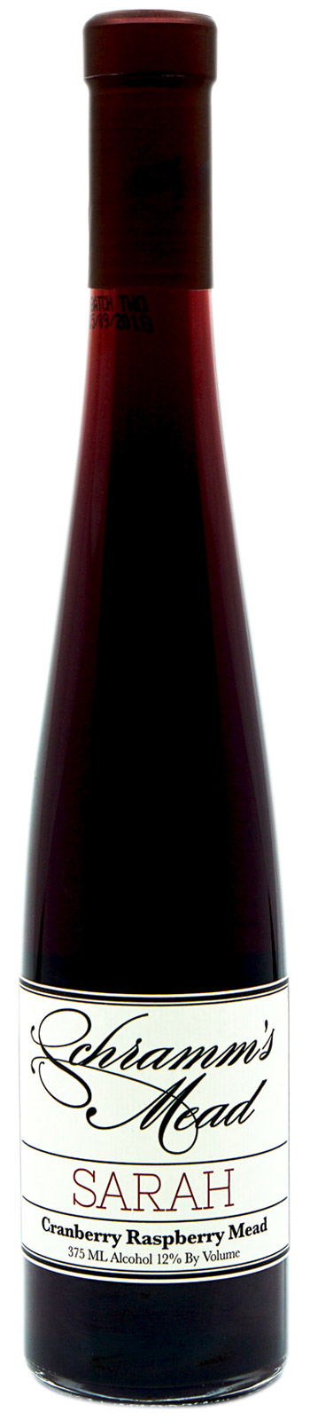 Sarah - Cranberry Raspberry Mead - 375 ML Alcohol 12% By Volume